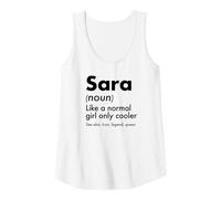 Damen Sara Like A Normal Girl Only Cooler Queen Vorname Tank Top