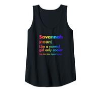 Damen Savannah Like A Normal Girl Only Cooler Queen Vorname Tank Top
