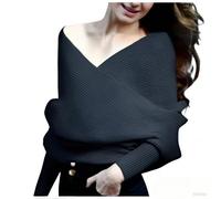 Damen Schal Mit Ärmeln Crossed V-Neck Pulloverschal Schultertuch Gestrickter Zopfmuster-Umhang Sweater Elegant Stola Winter Warm Strickschal Wickelpullover Schals Tücher Pashmina Schal Brautschal