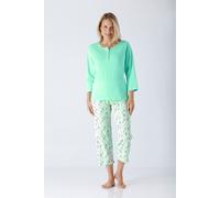 Damen Schlafanzug 7/8 Premium Cotton
