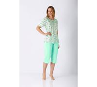 Damen Schlafanzug Capri Premium Cotton