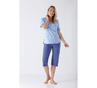 Damen Schlafanzug Capri Premium Cotton
