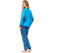 Damen Schlafanzug MS10-168 Blau Gans-2 S S Blau Gans-2