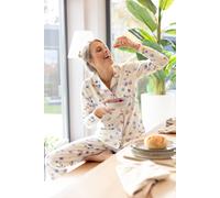 Damen Schlafanzug Pyjama Klima Komfort® DAS ORIGINAL Single Jersey