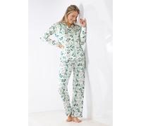 Damen Schlafanzug Pyjama Premium Cotton/Tencel™ (Modal) Interlock