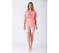 Damen Schlafanzug Shorty Premium Cotton