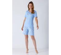 Damen Schlafanzug Shorty Premium Cotton