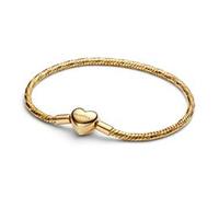 Damen Schlangenarmband Moments, vergoldet