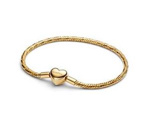 Damen Schlangenarmband Moments, vergoldet