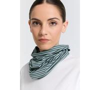 Damen Schlauchschals Loop Schal Bio-Baumwolle Jersey "Leela Cotton" Agave-navy-graublau One Size