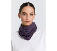 Damen Schlauchschals Loop Schal Bio-Baumwolle Jersey "Leela Cotton" indigo-rosarot One Size