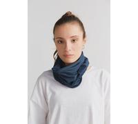 Damen Schlauchschals Loop Schal Bio-Baumwolle Jersey "Leela Cotton" navy One Size