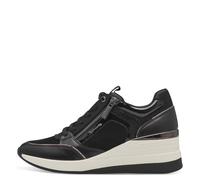 Tamaris Damen Slipper, Frauen Slip On,Wechselfußbett,Slip-ons,Freizeitschuhe,modisch,Slipper,Mokassins,Halbschuhe,Slides,Loafer,Black,37 EU