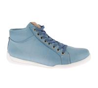 Sneaker ANDREA CONTI "Andrea Conti Sneaker Veloursleder", Damen, Gr. 37, blau, Veloursleder, Schuhe Sneaker (62915005-37) blau