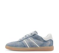 Tamaris Damen Sneaker Low, blau, 41 EU