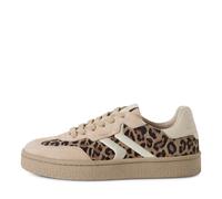 Tamaris Damen Sneaker Low Leder, braun, 36 EU