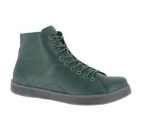 Schnürstiefelette ANDREA CONTI "Andrea Conti Stiefelette Leder", Damen, Gr. 41, grün (bottle), Leder, casual, Schuhe (75886805-41) bottle
