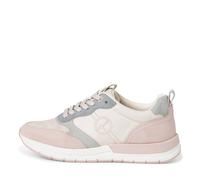 TAMARIS Damen Sneaker elfenbein / pastellblau / pastellgrün / pastellpink, Größe 36 Elfenbein / Pastellblau / PastellgrüN / Pastellpink