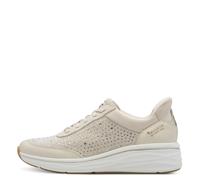 Tamaris Damen Low-Top Sneaker, Frauen Halbschuhe,Sportschuhe,Freizeitschuhe,Turnschuhe,Laufschuhe,Freizeit,sportlich,Halbschuhe,Ivory,37 EU