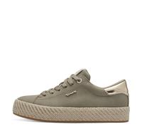 Tamaris Damen Sneaker SAGE – vegan, Low – Grün Größe 37