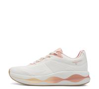 Tamaris Damen Low-Top Sneaker, Frauen Halbschuhe,Freizeit,sportlich,Halbschuhe,straßenschuhe,Strassenschuhe,Sportschuhe,White Comb,36 EU