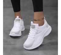 Damen-Schnürschuhe, bequem, rutschfest, Laufschuhe, atmungsaktiv, athletisch, Workout-Schuhe, Sneaker