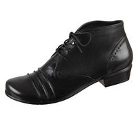 Damen Schnürstiefelette Melany-01 von Regarde le Ciel in Schwarz aus Echtleder. schwarz Gr. 36