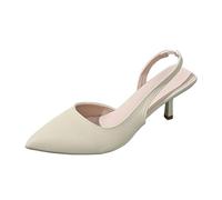 Damen Schuhe Elegant Stiletto Heels Spitze Pumps Mit Geschlossener Zehenpartie Und Fersenriemen Modische Slingpumps Damen Schwarz Absatzschuhe Elegant Und Bequem 2026