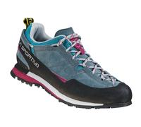 Damen-Schuhe La Sportiva Boulder X Schiefer/Rot-Pflaume 37 EU