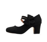 Damen Schuhe Mit Absatz, Blockabsatz Geschlossen Ballschuhe Stöckelschuhe Breite Füße Elegant Und Bequem Glitzer Tanzschuhe Abendschuhe High Heels Hochzeit Pumps Festliche Schuhe