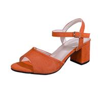 Damen Schuhe Mit Absatz, Mit Absatz Sommer Frühling 2026 Sandalen Damen Absatzschuhe Kitten Heels Elegant Slingback Leder Slingpumps Spangenpumps Mode Bequem Riemchen Sommerschuhe Sandaletten