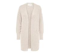 Selected Lulu New Long Cardigan Beige M Frau (Herstellerartikelnummer: 16085216-Birch-M)
