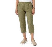 Damen Senioren Caprihose 7/8 mit Gummibund - Bequeme Schlupfhose für Senioren & pflegebedürftige Personen - Leichte Sommerhose Damen Stretch mit Taschen - Seniorenhose Freizeit Pflege Kleidung 38-52