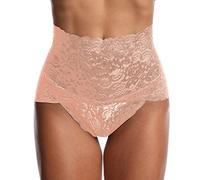 Damen Sexy Shapewear-Slips Spitze Miederslip Hohe Taille Figurformende
