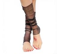 Damen Sheer Socken Glitzernd Durchsichtig Knielang Elastisch Modische | Breathable Polyester, Solid Colour Design, Mid-calf Length, für trendy für flash Details