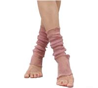 Damen Sheer Socken Glitzernd Durchsichtig Knielang Elastisch Modische | Breathable Polyester, Solid Colour Design, Mid-calf Length, für trendy für flash Details