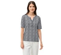 Cecil Damen Shirt im Tunika-Look in Blau, Gr: S