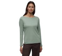 Langarmshirt STREET ONE, Damen, Gr. 42, schwarz serene grün, Web, 50% Baumwolle, 50% Modal, unifarben, normal normal, U-Boot-Ausschnitt, abgesteppt, Shirts Langarmshirt, mit U-Boot-Ausschnitt (3214091