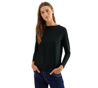 Cecil Damen Shirt in Unifarbe in Grün, Gr: XXL