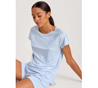 CALIDA DEEPSLEEPWEAR Cooling T-Shirt Damen | Kurzarm-Shirt, seidig weich, kühlend und feuchtigkeitsregulierend für warme Nächte