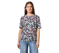 Damen Shirt mit Burn-Out-Muster