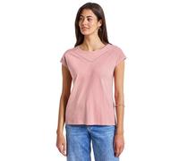 Street One Damen 3226375 Shirt mit Dekotape, Blush Peach, 34