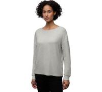 Street One Frauen Shirt mit Glitzerdetails in Grau, Gr: 40
