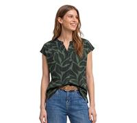 Shirt mit Knopfleiste und Print