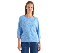 Cecil - Shirt mit Minimal Print blau - Gr. - S