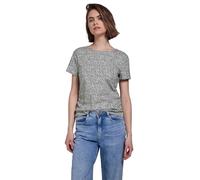 Street One Studio Frauen Shirt mit Rückenausschnitt in Grün, Gr: 46