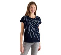 Damen Shirt mit Rundhals und Frontprint
