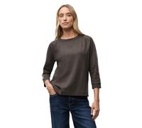 Street One Frauen Shirt mit Tapedetail in Braun, Gr: 46