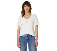 Damen Shirt mit V-Neck und Knopfleiste