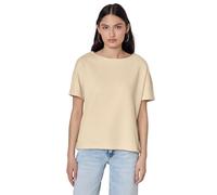 Street One Studio Frauen Shirt mit Vertikalstruktur in Beige, Gr: 36